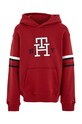 Dětská mikina Tommy Hilfiger KB0KB08383.74.122.9BYX burgundské AW23