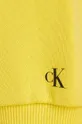 žltá Detská bavlnená mikina Calvin Klein Jeans