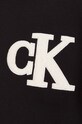 Παιδική βαμβακερή μπλούζα Calvin Klein Jeans μαύρο IB0IB01684.9BYX