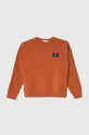 помаранчевий Дитяча бавовняна кофта Calvin Klein Jeans Для хлопчиків