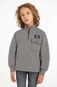 Παιδική μπλούζα Calvin Klein Jeans χωρίς κουκούλα γκρί IB0IB01694.9BYX