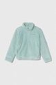 Детски суичър Columbia без качулка тюркоазен 1958281