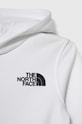 Chłopiec The North Face bluza bawełniana dziecięca B GRAPHIC HOODIE 1 NF0A854W biały