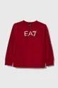 rdeča Otroški pulover EA7 Emporio Armani Fantovski