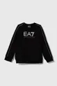 μαύρο Παιδική μπλούζα EA7 Emporio Armani Για αγόρια