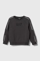 EA7 Emporio Armani bluza dziecięca pozostałe szary 6RBM62.BJEXZ