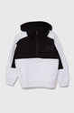 EA7 Emporio Armani bluza dziecięca z kapturem biały 6RBM67.BJEXZ