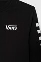 CHLAPEC Dětská mikina Vans EXPOSITION CHECK CREW VN0008CBBLK1 VN0008CB černá