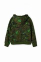 Παιδική βαμβακερή μπλούζα Desigual 23WBSK01 πράσινο AW23