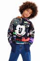 Desigual bluza bawełniana dziecięca x Disney nadruk multicolor 23WBSK05