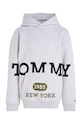 Dětská mikina Tommy Hilfiger KB0KB08498.128.176.9BYX šedá AW23