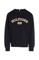 Tommy Hilfiger sweter bawełniany dziecięcy aplikacja granatowy KB0KB08509.128.176.9BYX