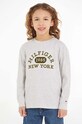 Блузка Tommy Hilfiger хлопок серый KB0KB08549.128.176.9BYX