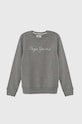 Pepe Jeans bluza copii print gri PB581532
