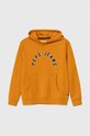 Детски суичър Pepe Jeans с качулка оранжев PB581525