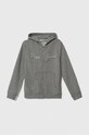 Детски памучен суичър Pepe Jeans памук сив PB581534