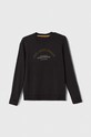 Pepe Jeans sweter bawełniany dziecięcy aplikacja szary PB701209
