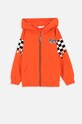 Coccodrillo bluza bawełniana dziecięca ZC3132402ASK czerwony AW23