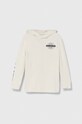 Abercrombie & Fitch pulover copii model fin bej KI223.3132
