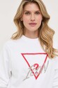 Guess bluza biały W3YQ01.KB683