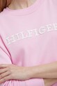 Tommy Hilfiger bluza bawełniana WW0WW38860 różowy