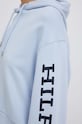 Tommy Hilfiger bluza bawełniana WW0WW39140 niebieski