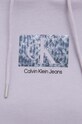 Bavlnená mikina Calvin Klein Jeans J20J221332 fialová