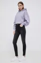 Dukserica Calvin Klein Jeans ljubičasta