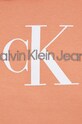 Calvin Klein Jeans felpa J20J221335 arancione