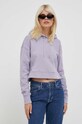 Mikina Calvin Klein Jeans fialová J20J221341