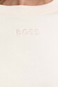Βαμβακερή μπλούζα BOSS 50495470 μπεζ