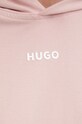 HUGO bluza lounge 50490594 różowy