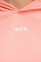 HUGO bluză lounge 50490594 portocaliu