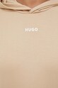 Mikina s kapucňou HUGO 50490594 béžová