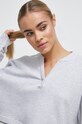 Βαμβακερή μπλούζα Reebok Classic 100036362 γκρί AW23