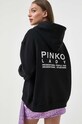 Bavlnená mikina Pinko čierna 101767.A13L