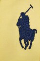 Βαμβακερή μπλούζα Polo Ralph Lauren 211910128 κίτρινο