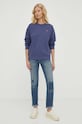 Levi's bluza bawełniana 24688.0098 granatowy AW23
