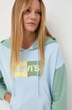 Levi's bluza bawełniana niebieski A5591.0008