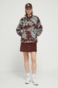 Mikina Roxy ERJPF03143 hnědá AW23