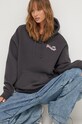 Mikina Billabong s kapucňou čierna EBJSF00135