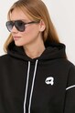 Karl Lagerfeld bluza czarny 235W1816