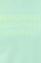 Βαμβακερή μπλούζα Patrizia Pepe 8M1502.J096 πράσινο
