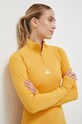 Ρούχα Φούτερ προπόνησης adidas Performance Techfit COLD.RDY IL1083 κίτρινο