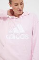 Îmbrăcăminte adidas hanorac de bumbac IL3319 roz