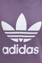 Бавовняна кофта adidas Originals IL3873 фіолетовий
