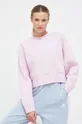 różowy adidas Originals bluza