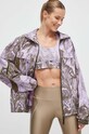 adidas by Stella McCartney kurtka nieocieplane fioletowy IB5095