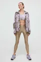 adidas by Stella McCartney rövid kabát lila