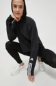 fekete adidas Performance edzős pulóver